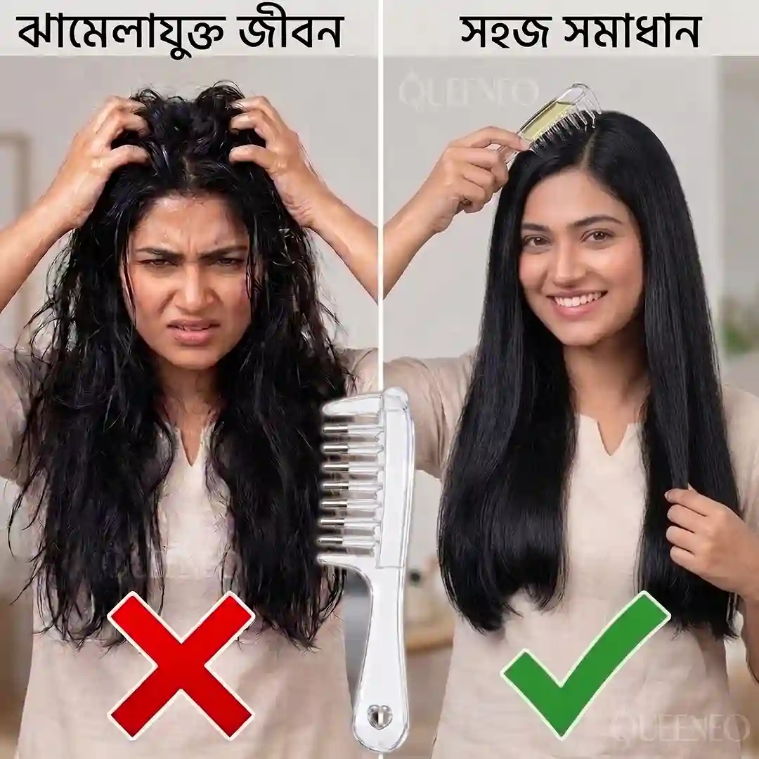Hair Oil Applicator Comb